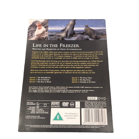 David Attenborough - Life in the Freezer DVD UK VERSION PAL FORMAT REGION 2 - Picture 2 of 4